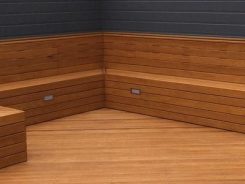 White Mahogany Decking - Random Length